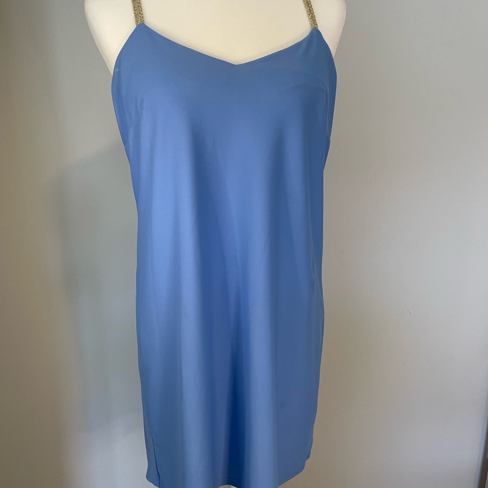 JUDE CONNALLY BAILEY DRESS - PERIWINKLE Size Small